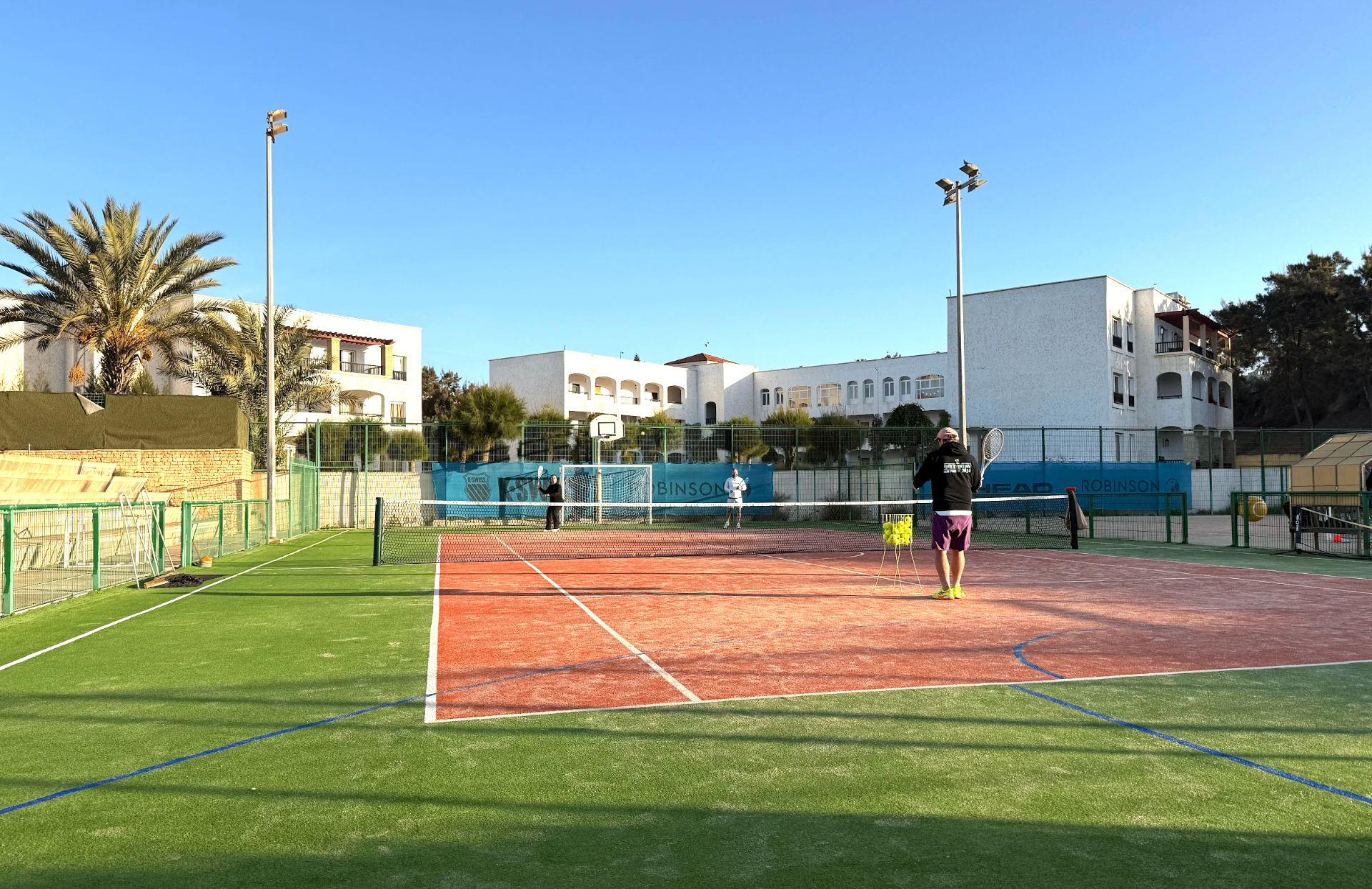 Kort do padla akademii Kamsport Padel