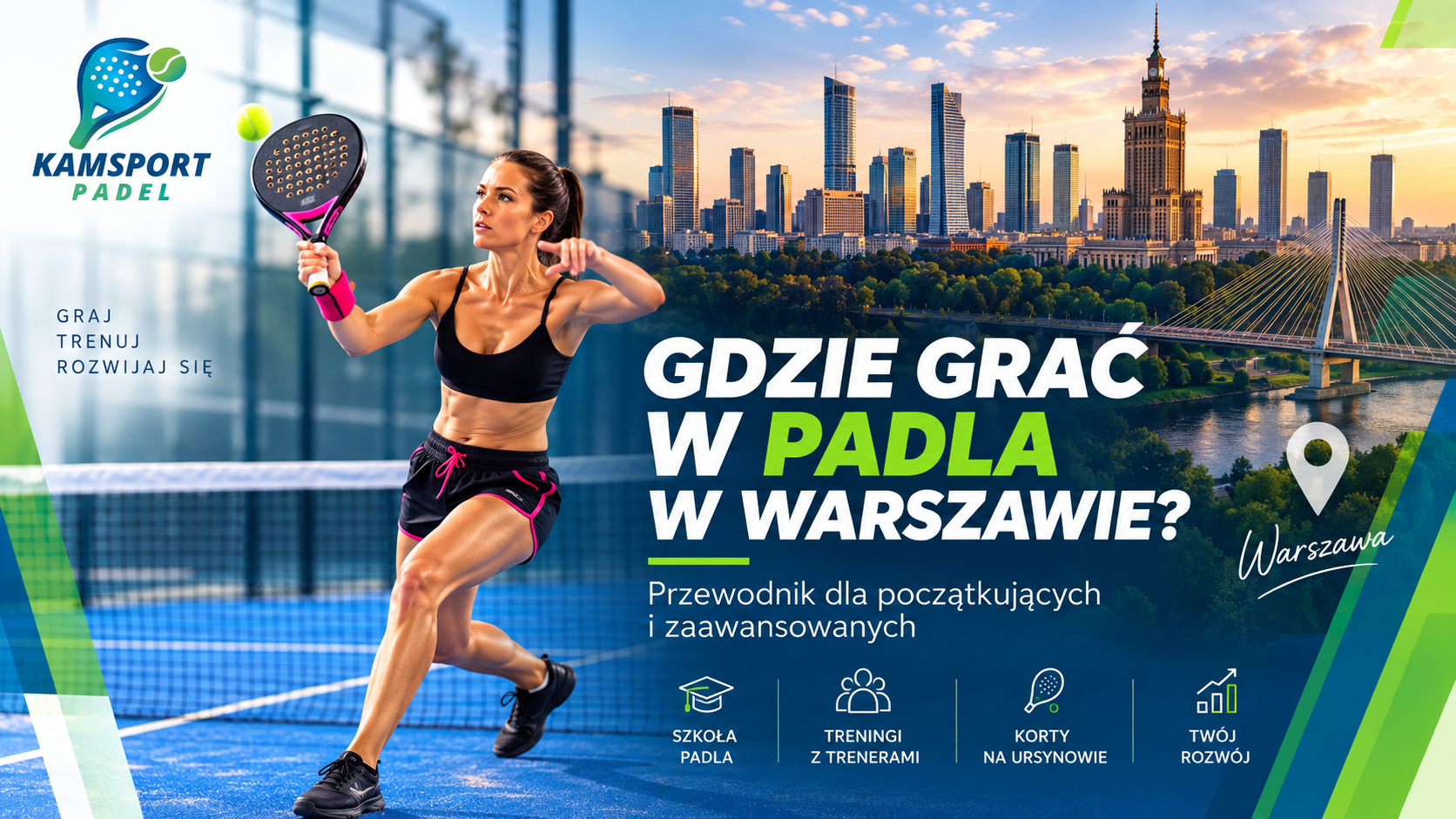Gra w padla w Warszawie – KAMSPORT PADEL